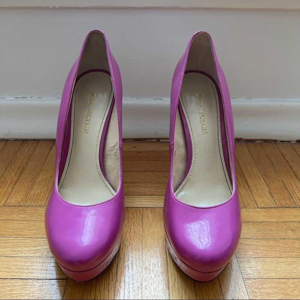 Enzo Angiolini Pink Heels
